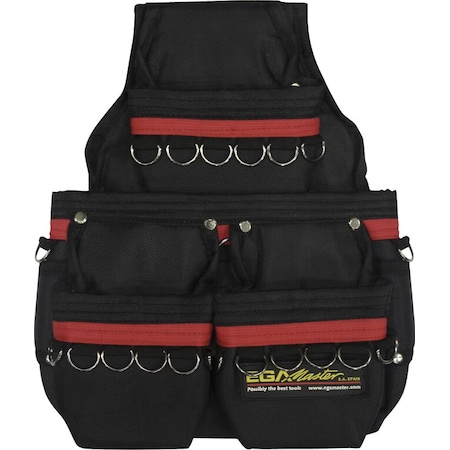 Ega Master Tool Bag, 14 POCKETS ANTIDROP NYLON BAG FOR TOOL BELT 50997, Nylon 50934